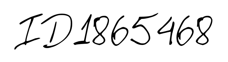 DJB My Boyfriend's Handwriting  Free Fonts Download