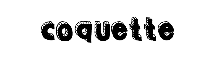 Sketched3dDEMObyMartavanE  Free Fonts Download