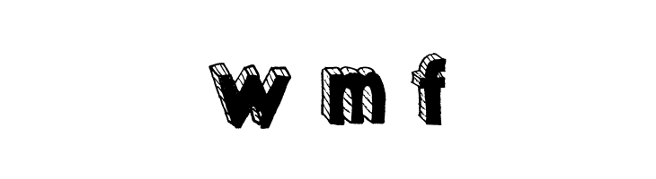 Sketched3dDEMObyMartavanE  Free Fonts Download