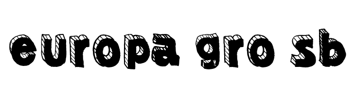 Sketched3dDEMObyMartavanE  Free Fonts Download