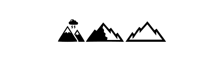 Mountain  Free Fonts Download
