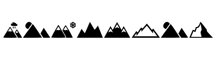 Mountain  Free Fonts Download