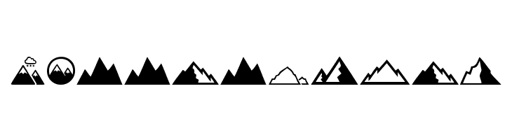 Mountain  Free Fonts Download
