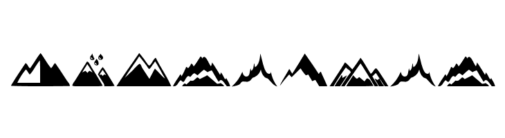 Mountain  Free Fonts Download