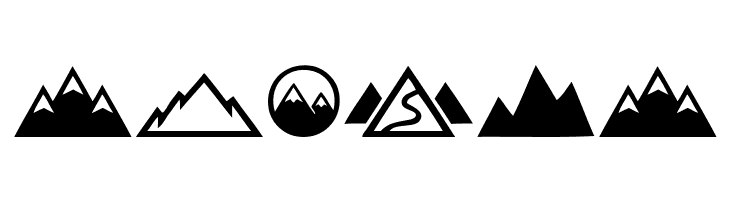 Mountain  Free Fonts Download