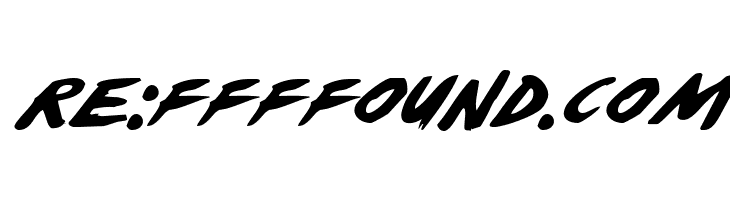 Yellowjacket Italic  Free Fonts Download