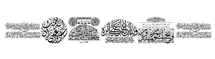 Aayat Quraan_035  Free Fonts Download