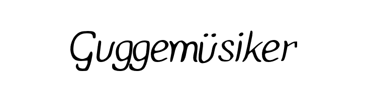 Manic Monday Regular  Free Fonts Download