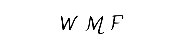 Manic Monday Regular  Free Fonts Download