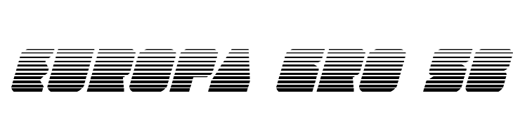 Contour of Duty Gradient Italic  Free Fonts Download