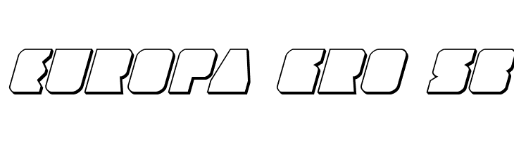 Contour of Duty 3D Italic  Free Fonts Download