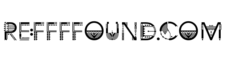 ZILAP GEOMETRIK  Free Fonts Download