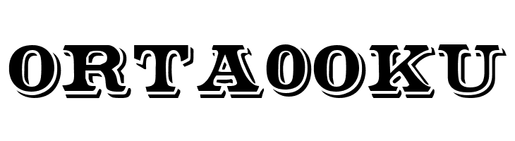 Shadowed Serif  Free Fonts Download