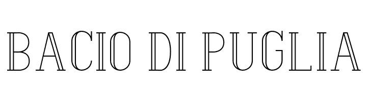 BACIO%2BDI%2BPUGLIA Hermione-Regular Font