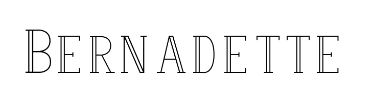 Bernadette Hermione-Regular Font