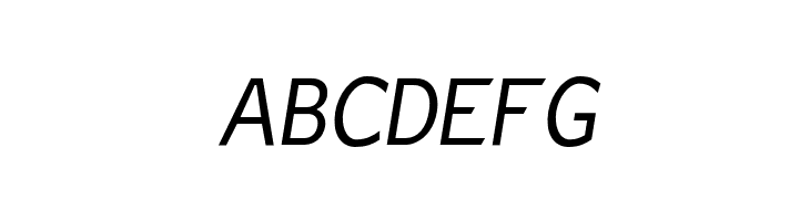 Charger Sport Light Narrow Oblique  Free Fonts Download