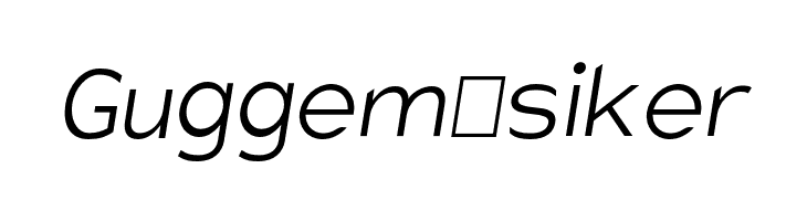 Charger Sport Extralight Oblique  Free Fonts Download