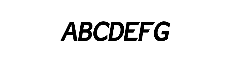 Charger Sport Black Narrow Oblique  Free Fonts Download