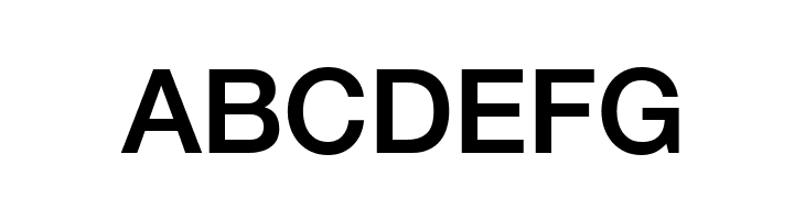 ABCDEFG .Helvetica Neue Interface Medium P4 Font