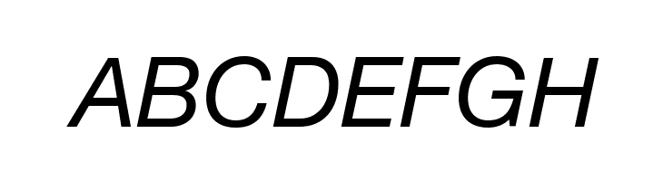 .Helvetica Neue Interface Italic  Free Fonts Download