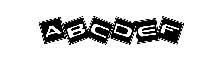 Trash Boxes  Free Fonts Download