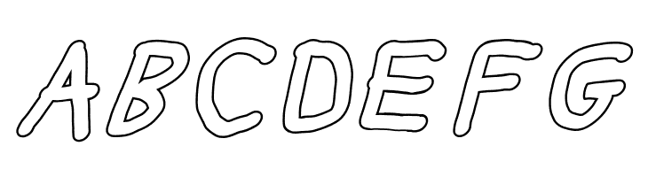 Thicker Than... Water Italic  Free Fonts Download