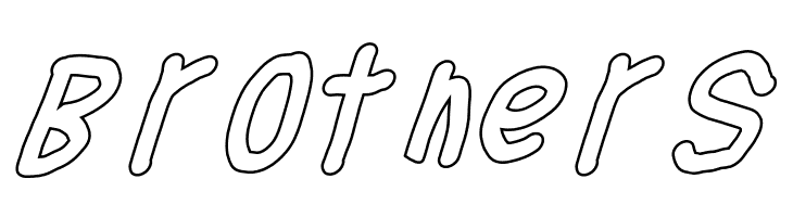 Thicker Than... Water Italic  Free Fonts Download