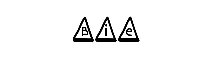 MGtrafficcones  Free Fonts Download