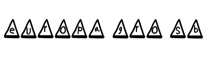 MGtrafficcones  Free Fonts Download