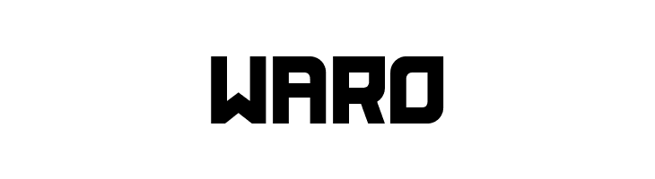 WARO PEPPERMINT Font