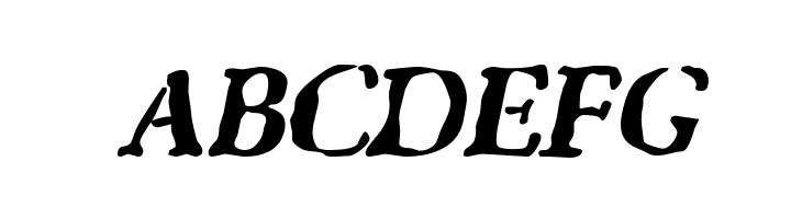 GhostTown BlackItalic  Free Fonts Download