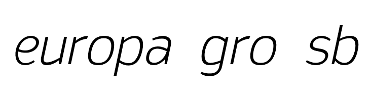 SanFrediano-LightItalic  Free Fonts Download