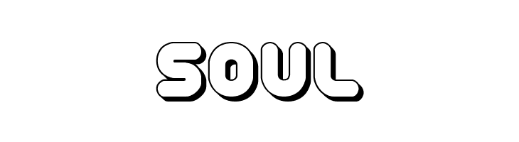 Corpulent Caps Shadow BRK  Free Fonts Download