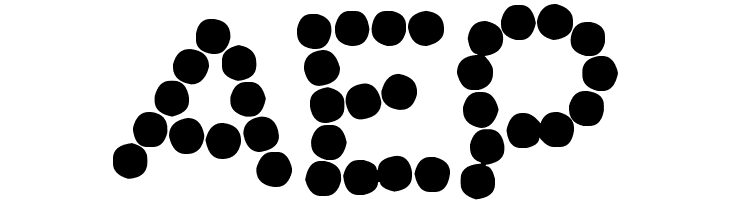 Bead Necklace  Free Fonts Download