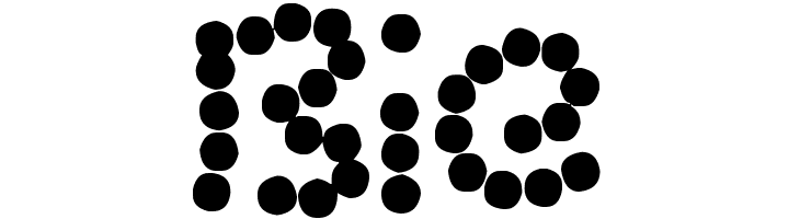Bead Necklace  Free Fonts Download