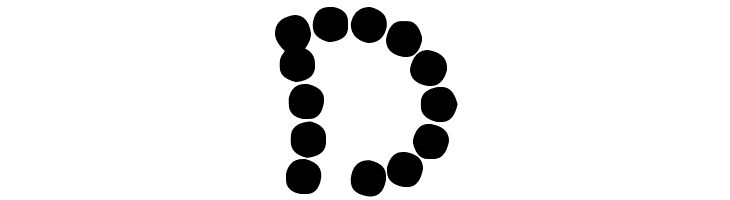 Bead Necklace  Free Fonts Download