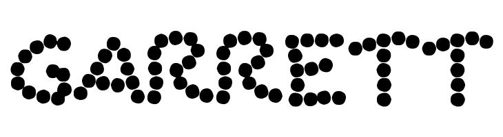 Bead Necklace  Free Fonts Download