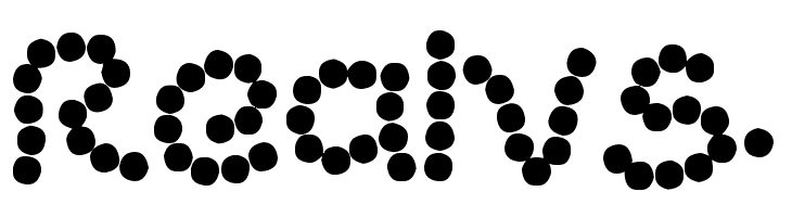 Bead Necklace  Free Fonts Download