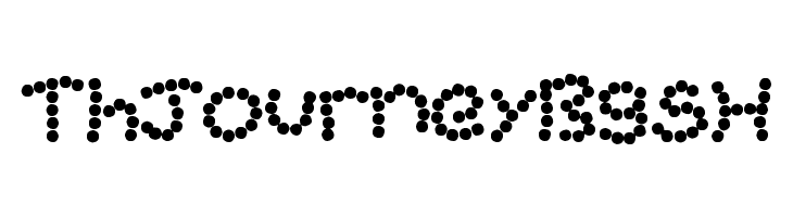 Bead Necklace  Free Fonts Download