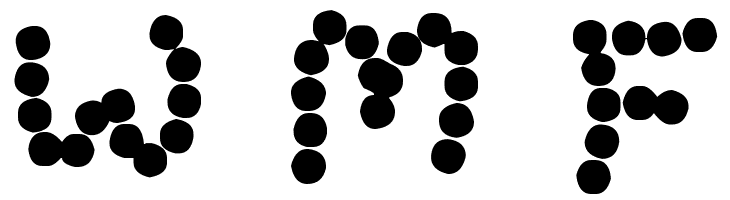 Bead Necklace  Free Fonts Download