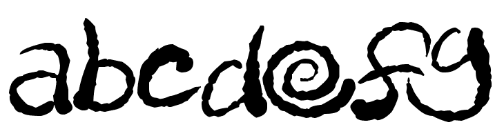 Inky Scrawls  Free Fonts Download