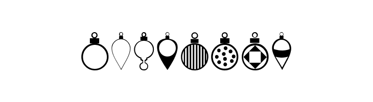 XmasDings  Free Fonts Download