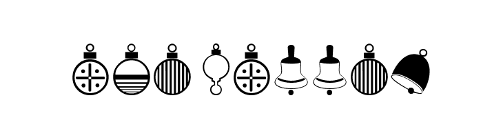 XmasDings  Free Fonts Download