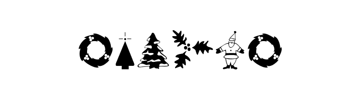 XmasDings  Free Fonts Download
