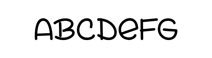 ABCDEFG Lazy Spring Day Demo Font