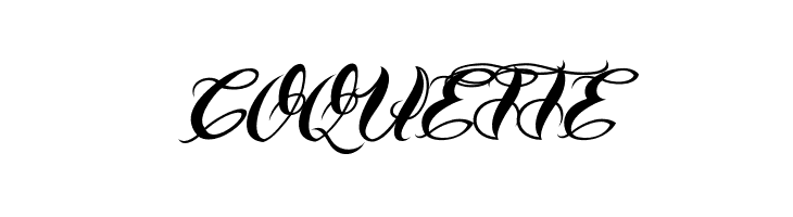 VTC-BadTattooHandOne  Free Fonts Download