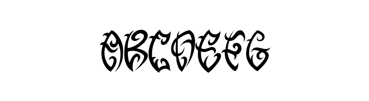 VTC-TribalThreeFree  Free Fonts Download