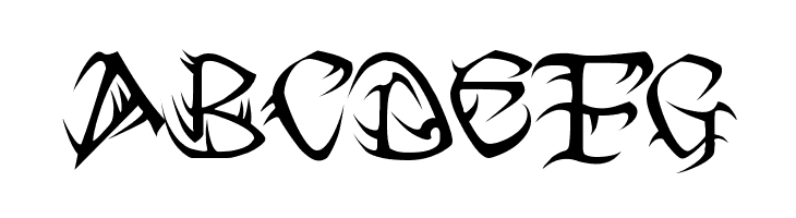 Tribal Two  Free Fonts Download