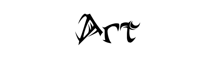 Tribal Two  Free Fonts Download