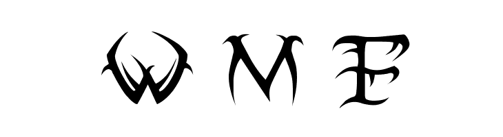 Tribal Two  Free Fonts Download